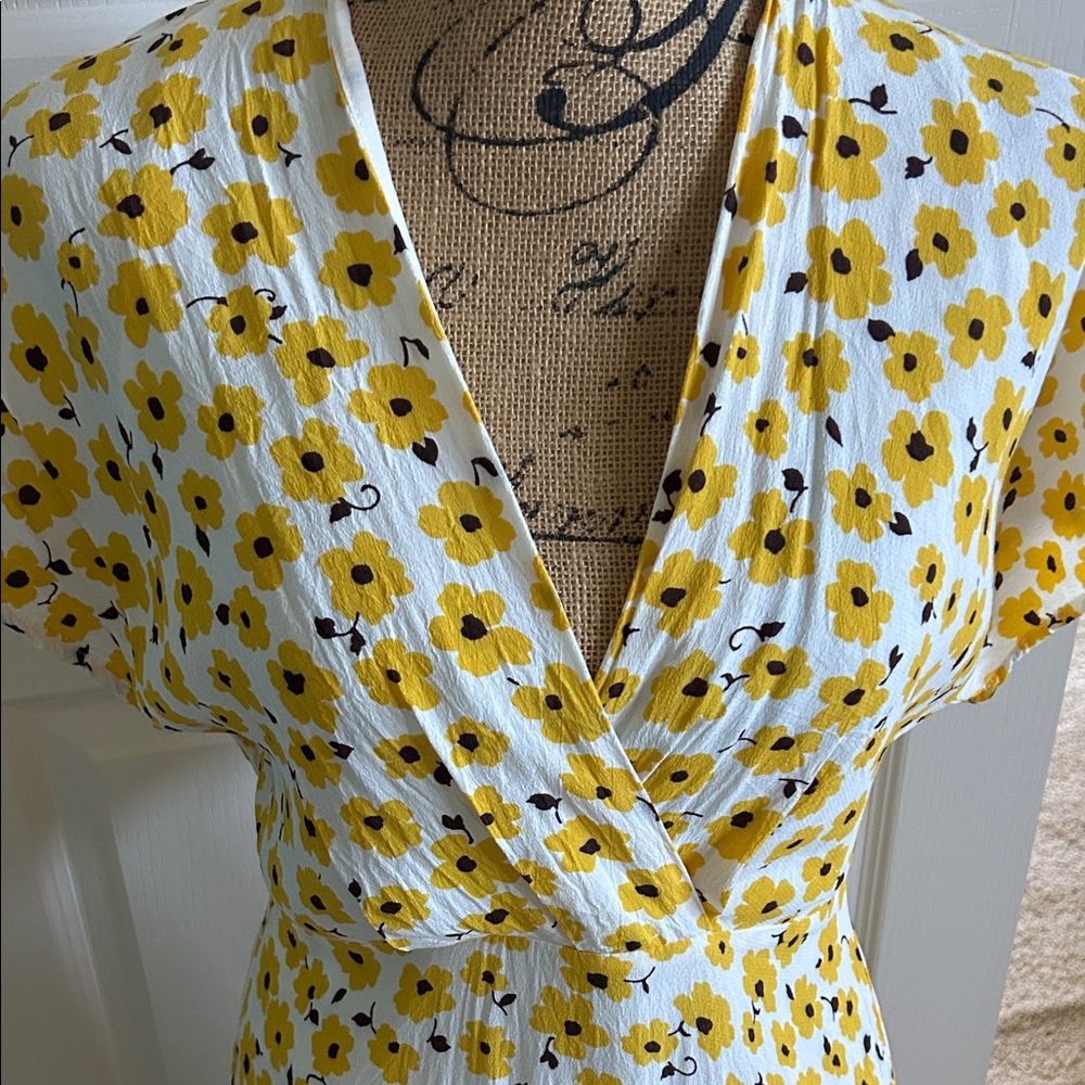 Yellow Flower Dress by Stitch Fix